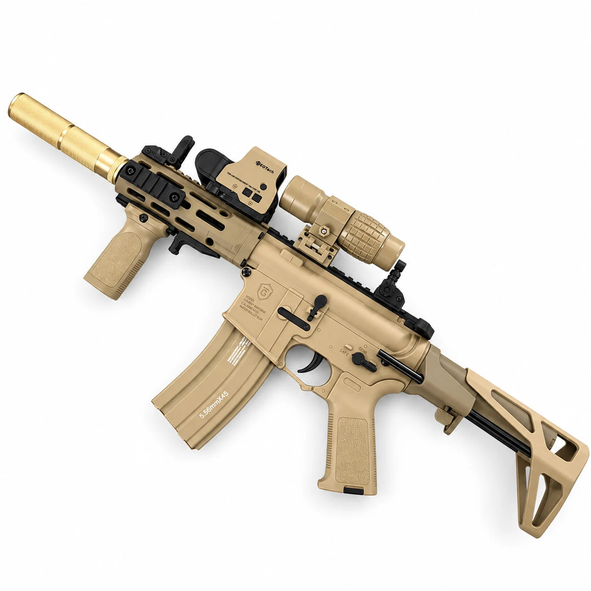 DD M4-PDW Gel Blaster with High-Speed Fire Mode and Metal Magazine – Flagship