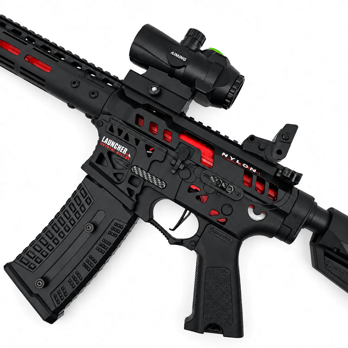 Tactical Edition N4 Blaze Gel Blaster With Carbon Fiber Accents