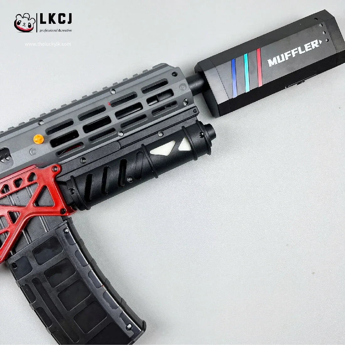 MK6 Gel Blaster With Red Light Effects And Smoke Effects