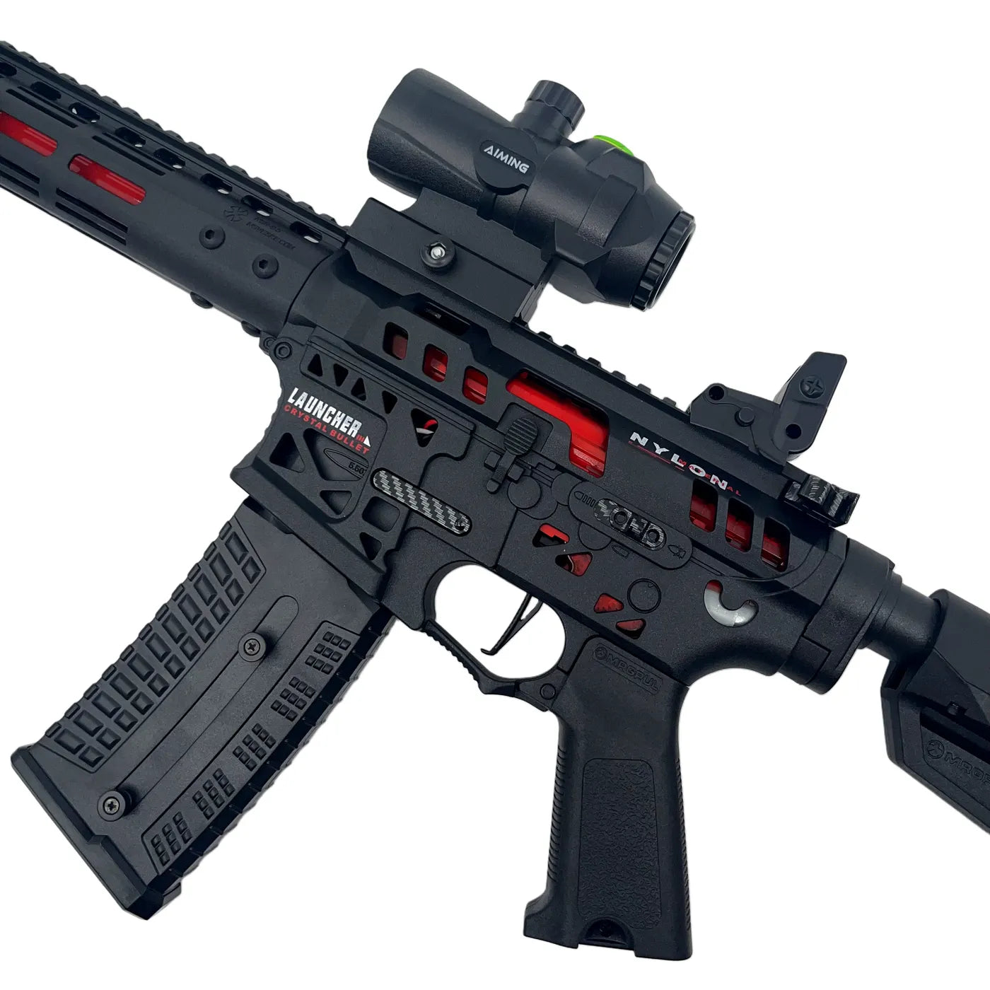 Tactical Edition N4 Blaze Gel Blaster With Carbon Fiber Accents