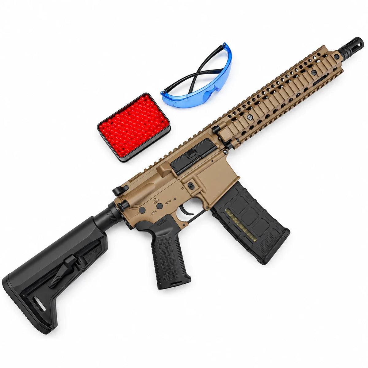 New Mk18 M4A4 CQBR Gel Blaster Toy Gun
