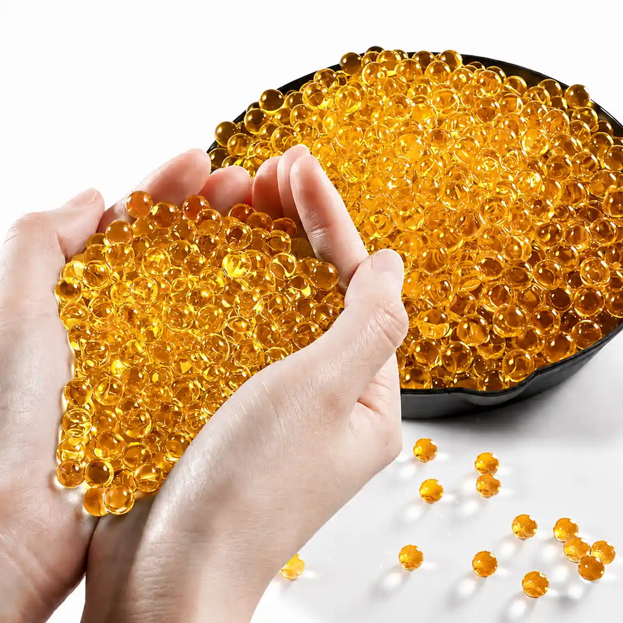 60,000 Gel Balls With Collapsible 600ml Gel Ball Quick-Loading Bottle