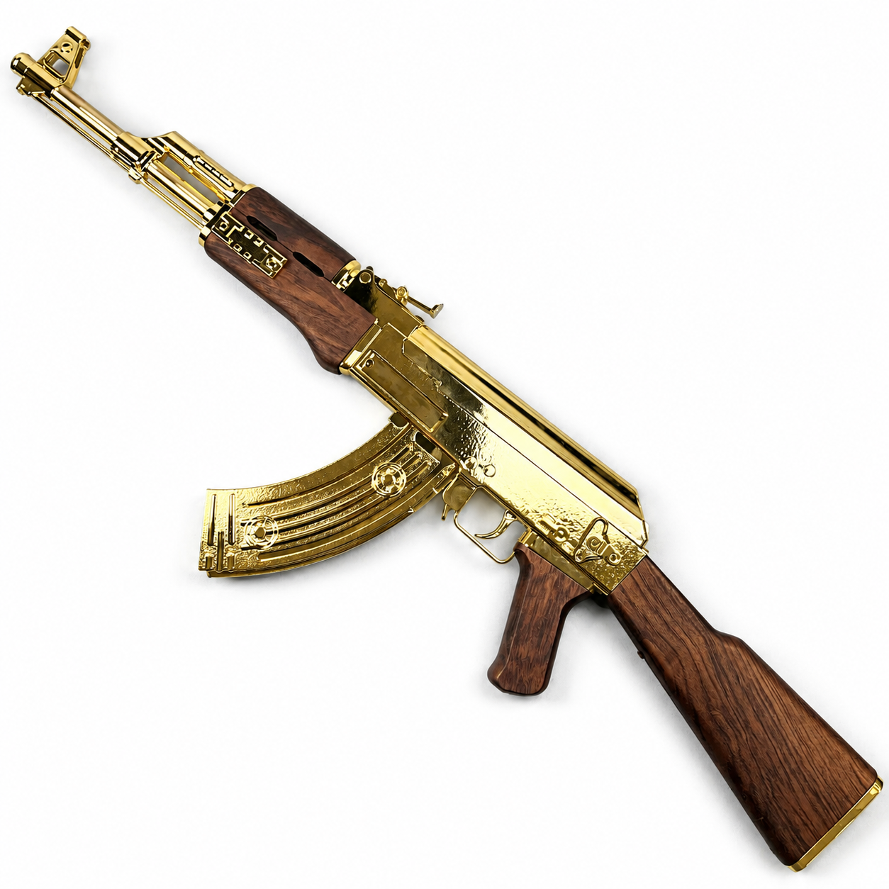 Golden/Silver AK47 Gel Blaster Toygun