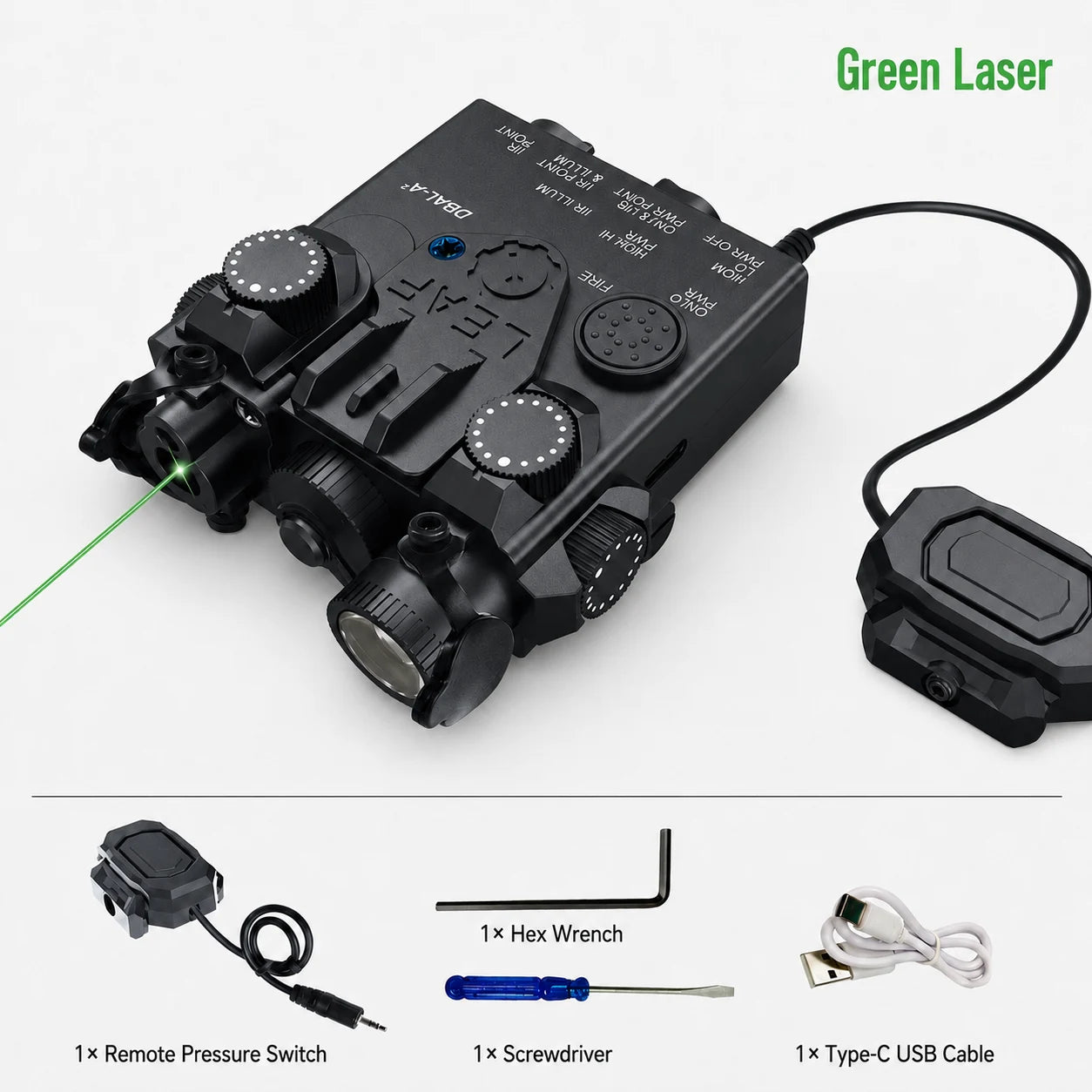 Upgraded Multi-functional Laser Battery Case