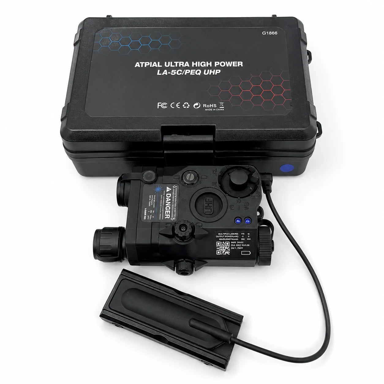Upgraded Multi-functional Laser Battery Case