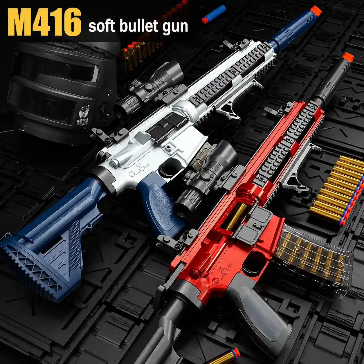 M416 Shell Ejecting Soft Bullet Rifle Gun (Assault Rifle/AR)