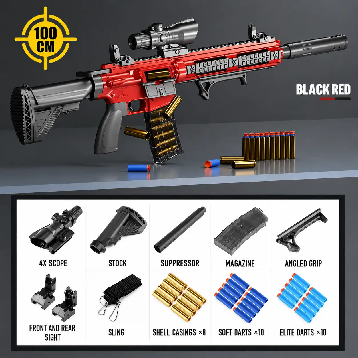 M416 Shell Ejecting Soft Bullet Rifle Gun (Assault Rifle/AR)
