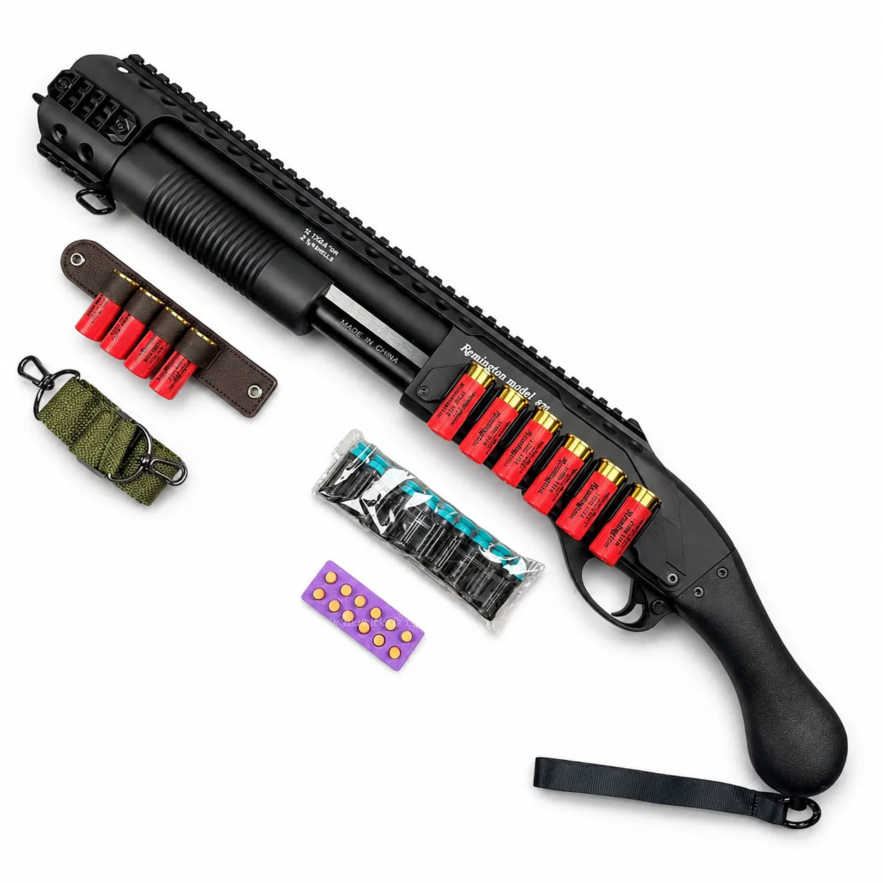 M870 Nerf Soft Bullet/Gel Blaster Gun
