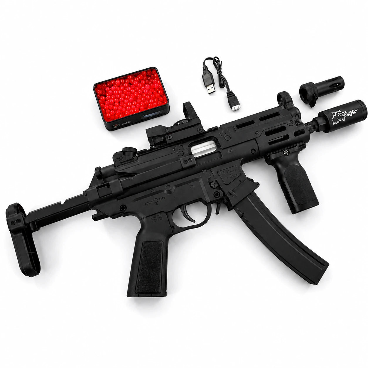 Adult Version MP5K Gel Blaster Toygun