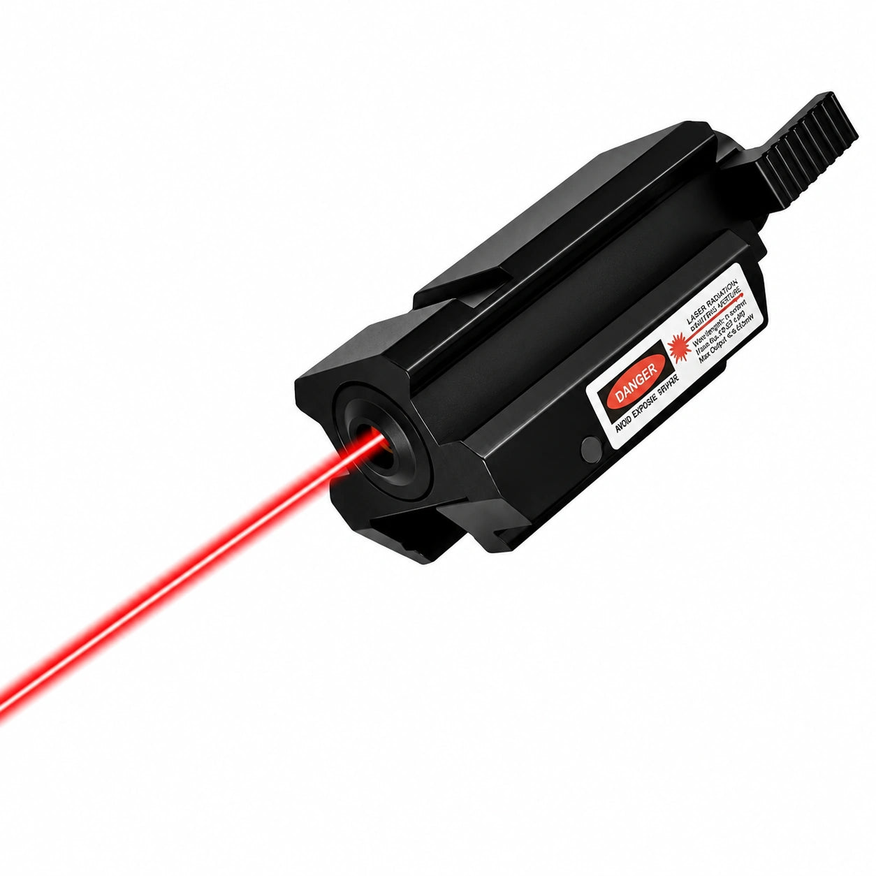 Mini Metal Red Laser With 20mm Adjustable Rail