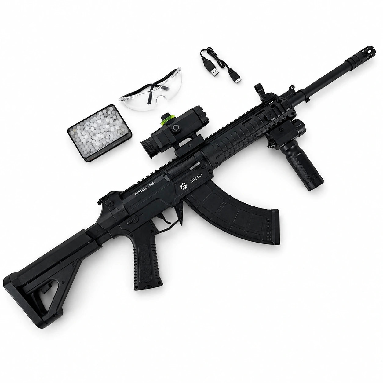 QBZ 191 Gel Blaster With A Fire Control Chip