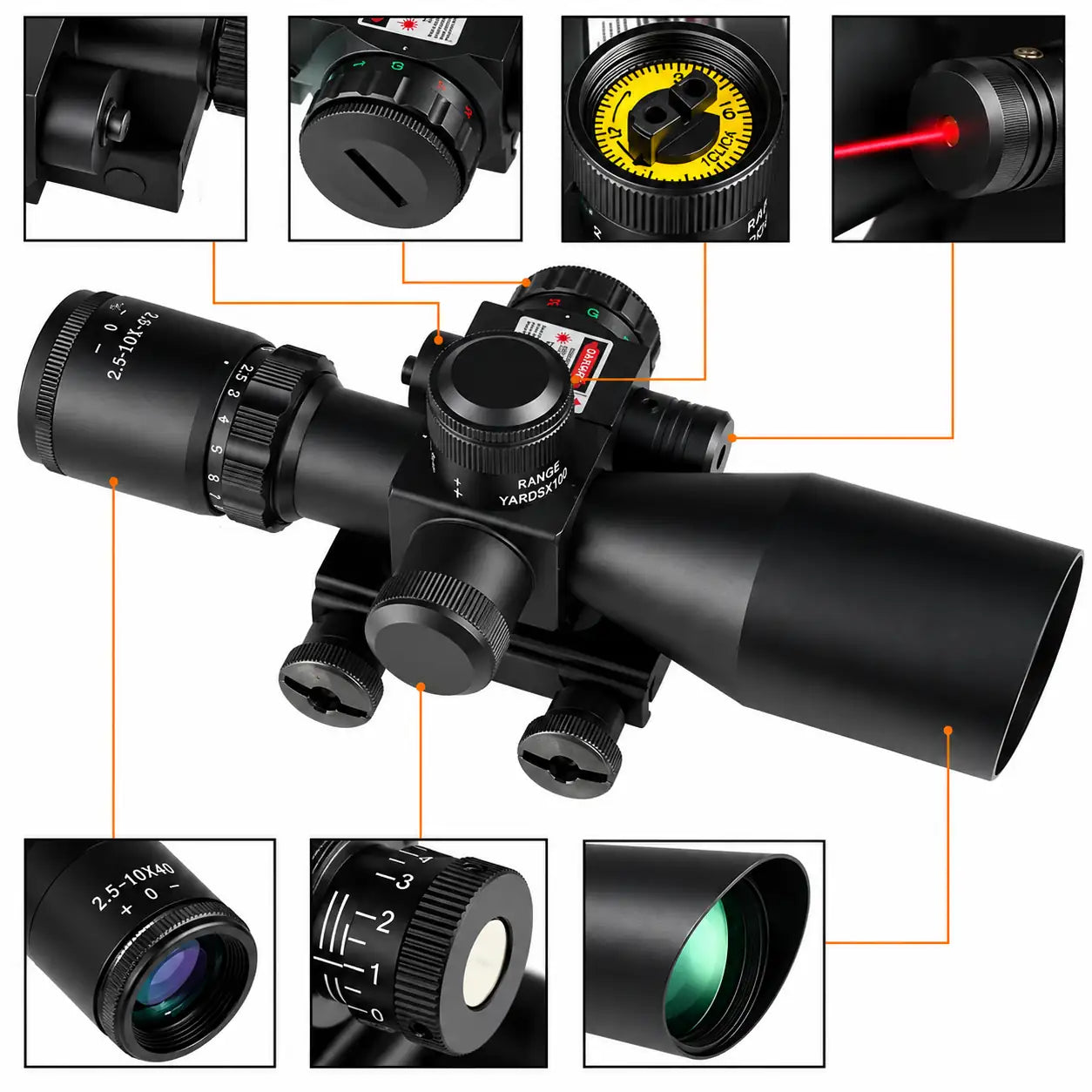 All-Metal Optical Sights | Near-Complete Series for Toy Blasters