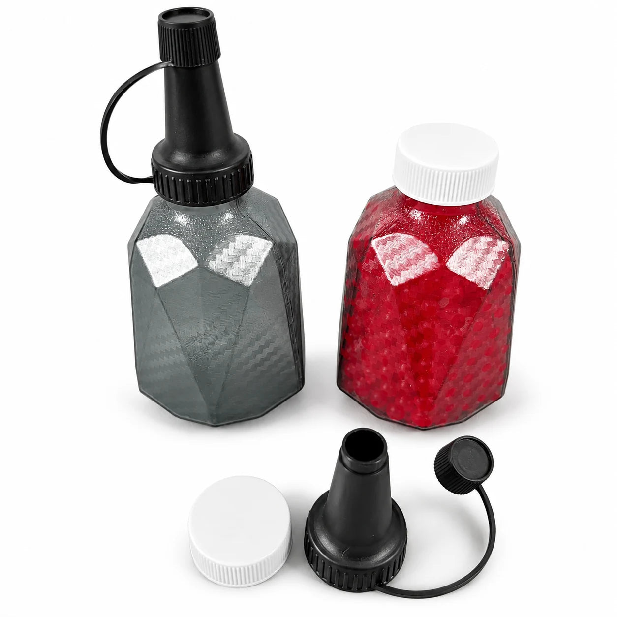 Carbon Fiber Pattern Quick Loading Bottle