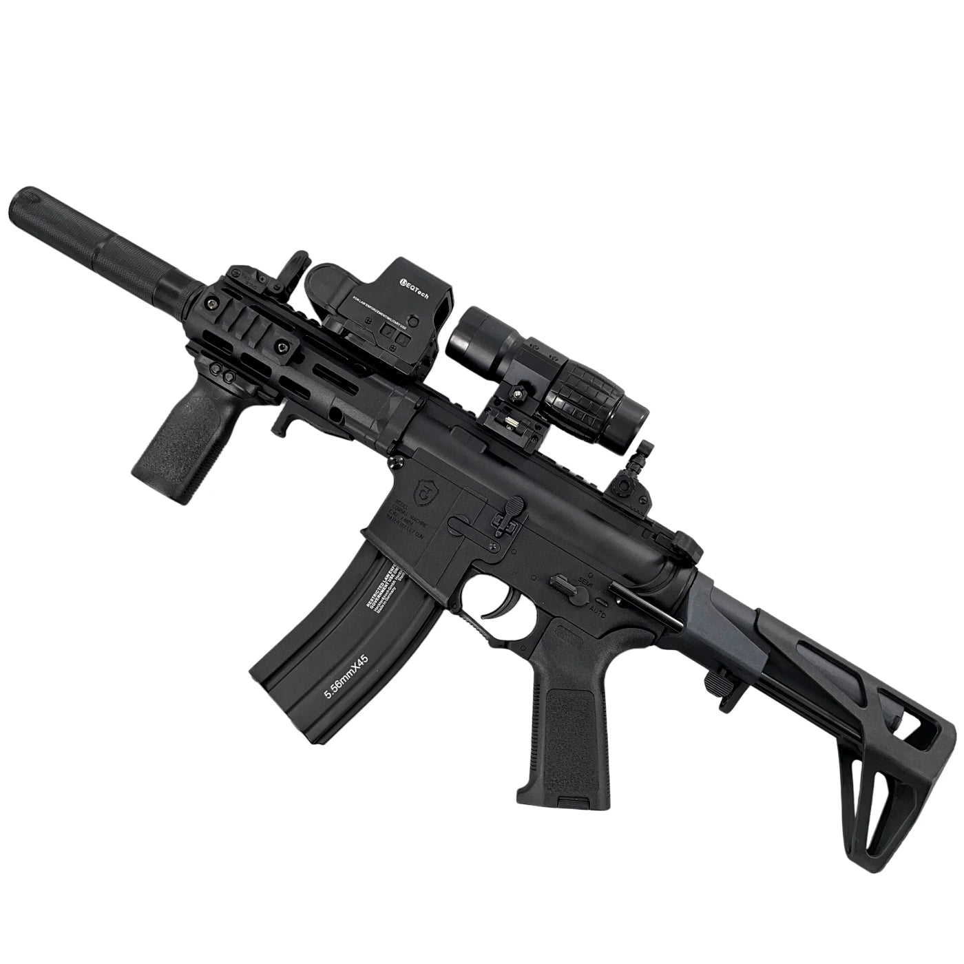 DD M4-PDW Gel Blaster High Speed Fire Mode With Metal Mag-Flagship