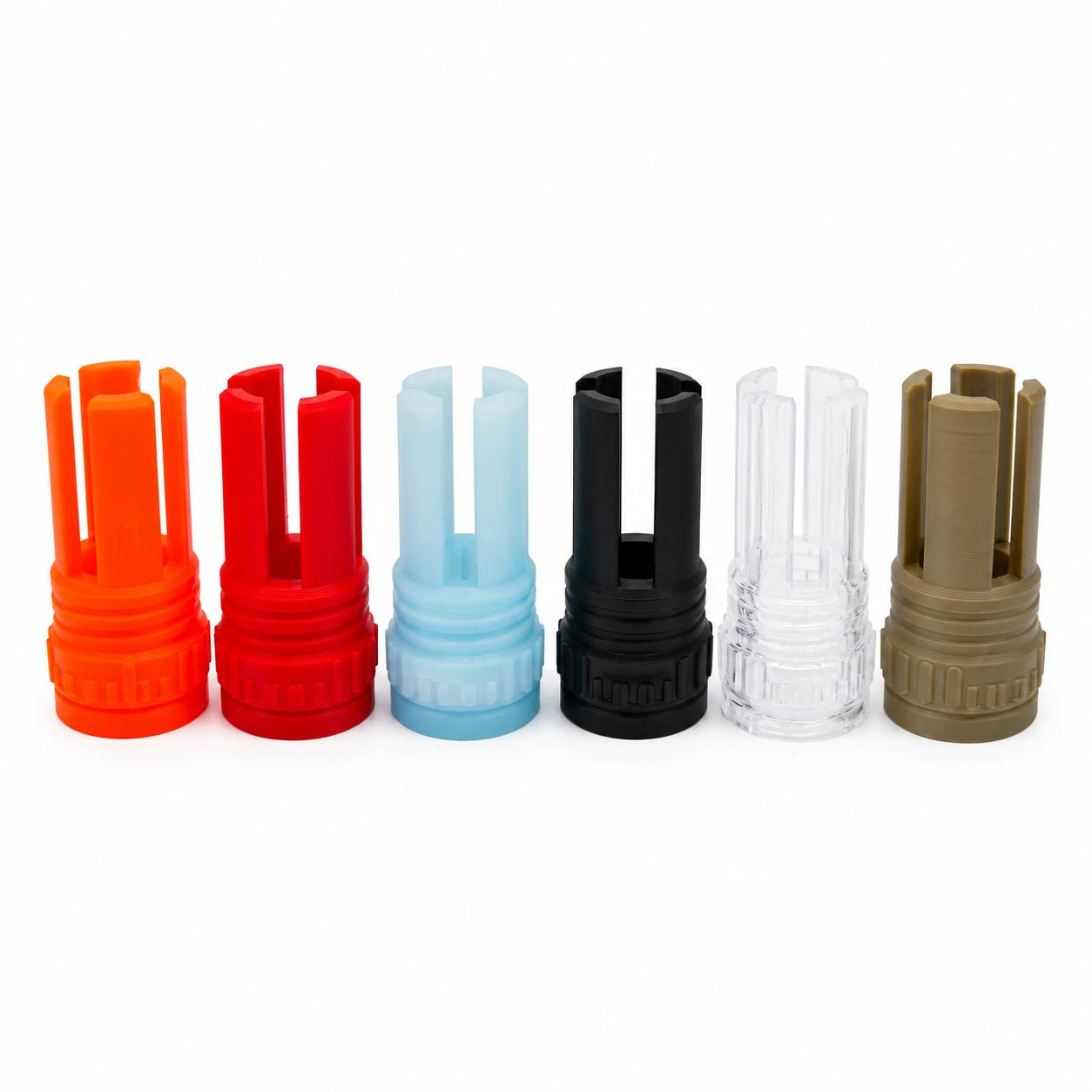 High Quality 3D Printed Orange Tips 6 PC Set 14MM CCW