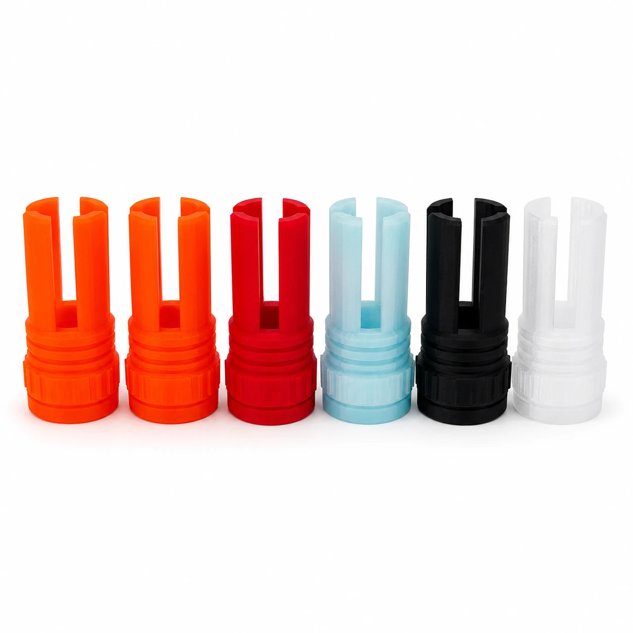 High Quality 3D Printed Orange Tips 6 PC Set 14MM CCW