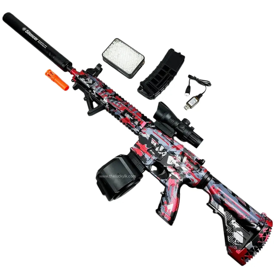 Exquisite Graffiti M416 Gel Blasters 25M Shoot Range