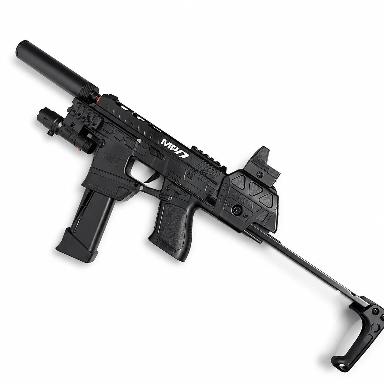 Mp17 Gel Blaster With Metal Stock, Metal Rail