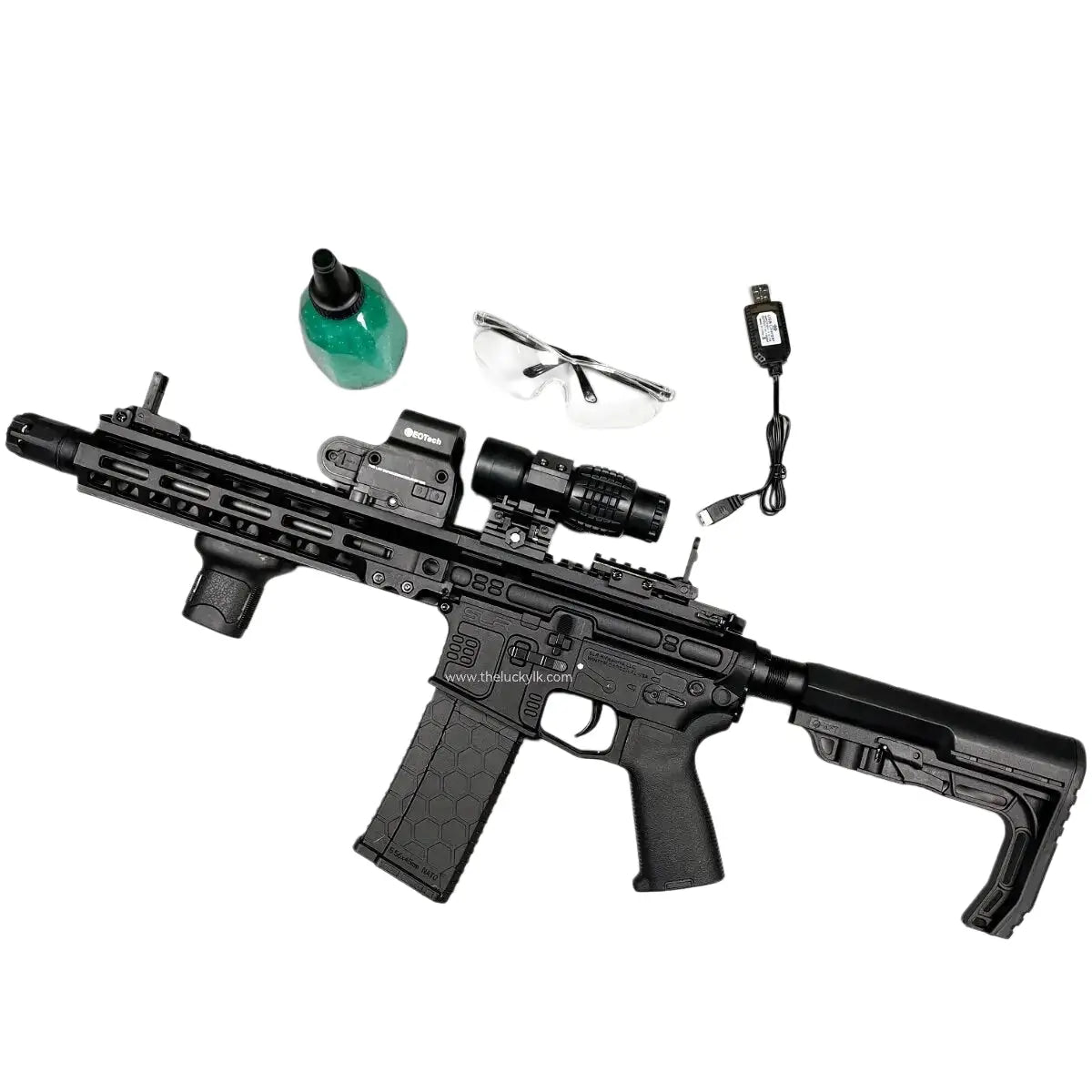 New SLR Precision Shooting Gel Blaster Fast Mode 11.1V Battery Recommended Age 18+