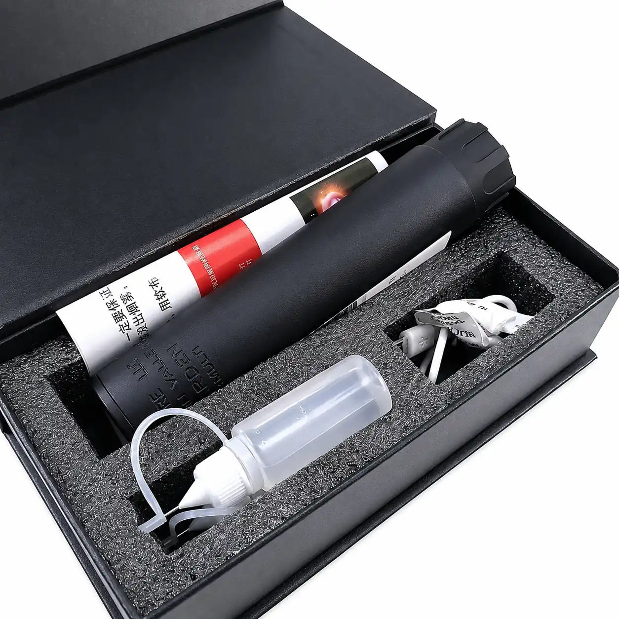 Smoke Wolf 14mm CCW Muzzle Silencer for Gel Blasters & Airsoft Guns