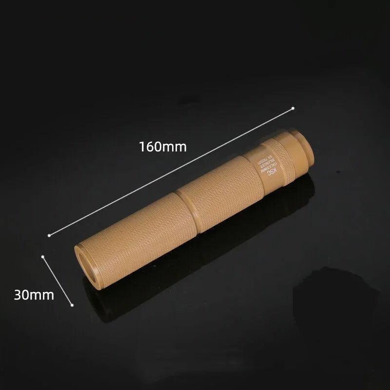 Metal Silencer Adapt To 14 MM Threaded Rod Tip & 19 MM Smooth Tip LKCJ