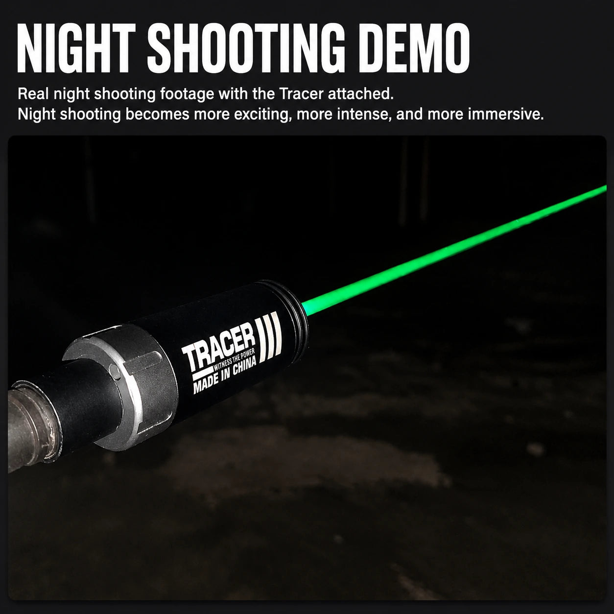 RGB Tracer For Luminous Bullet Shooting