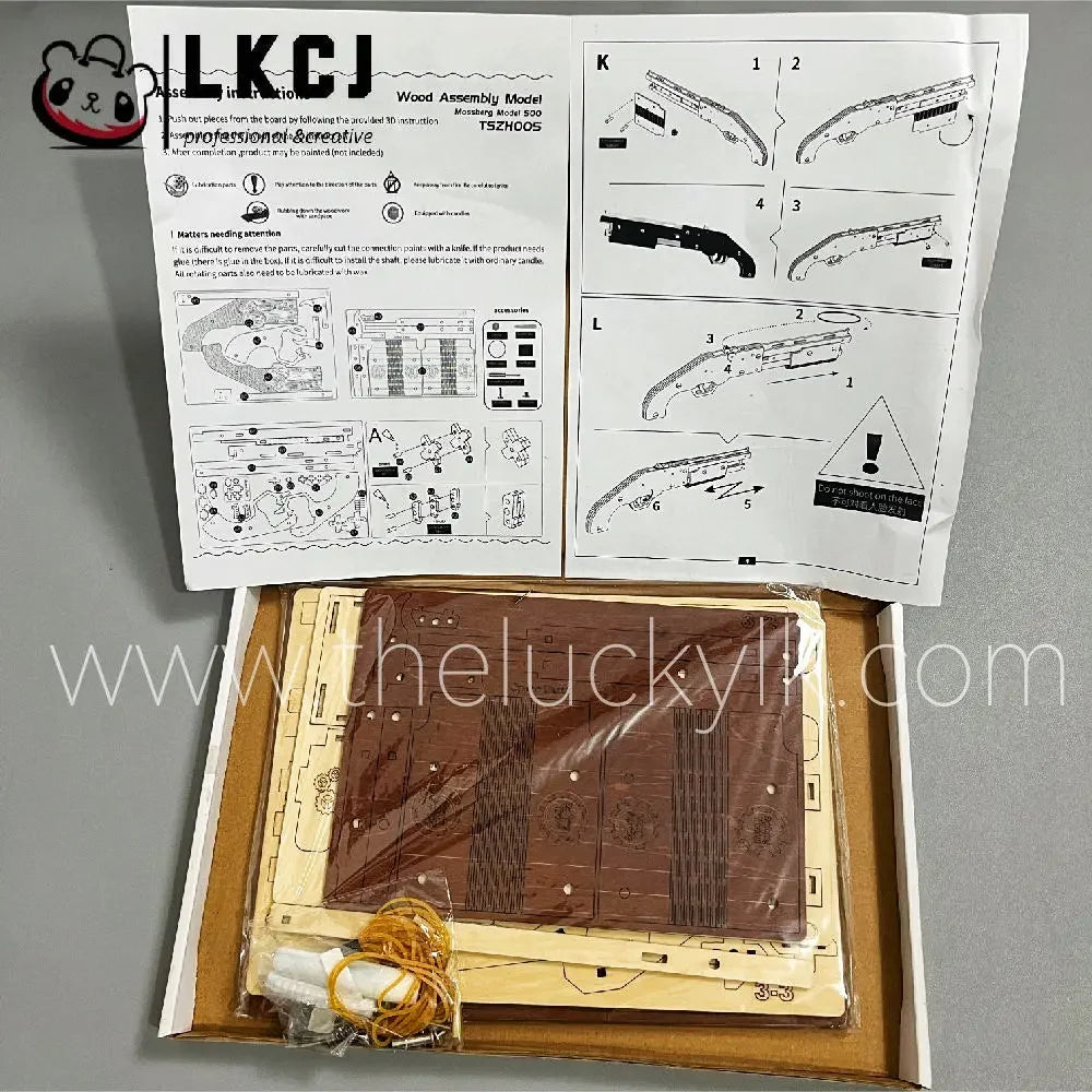 Mossberg shotgun - Wooden DIY Toy LKCJ