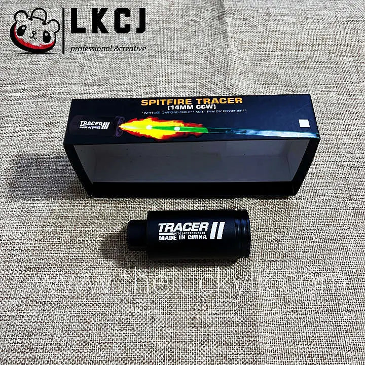 Tracer for luminous bullet shooting LKCJ