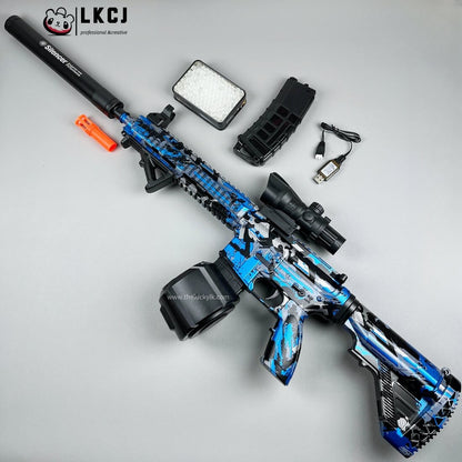 Exquisite Graffiti M416 Gel Blasters 25M Shoot Range With 2 Mags LKCJ