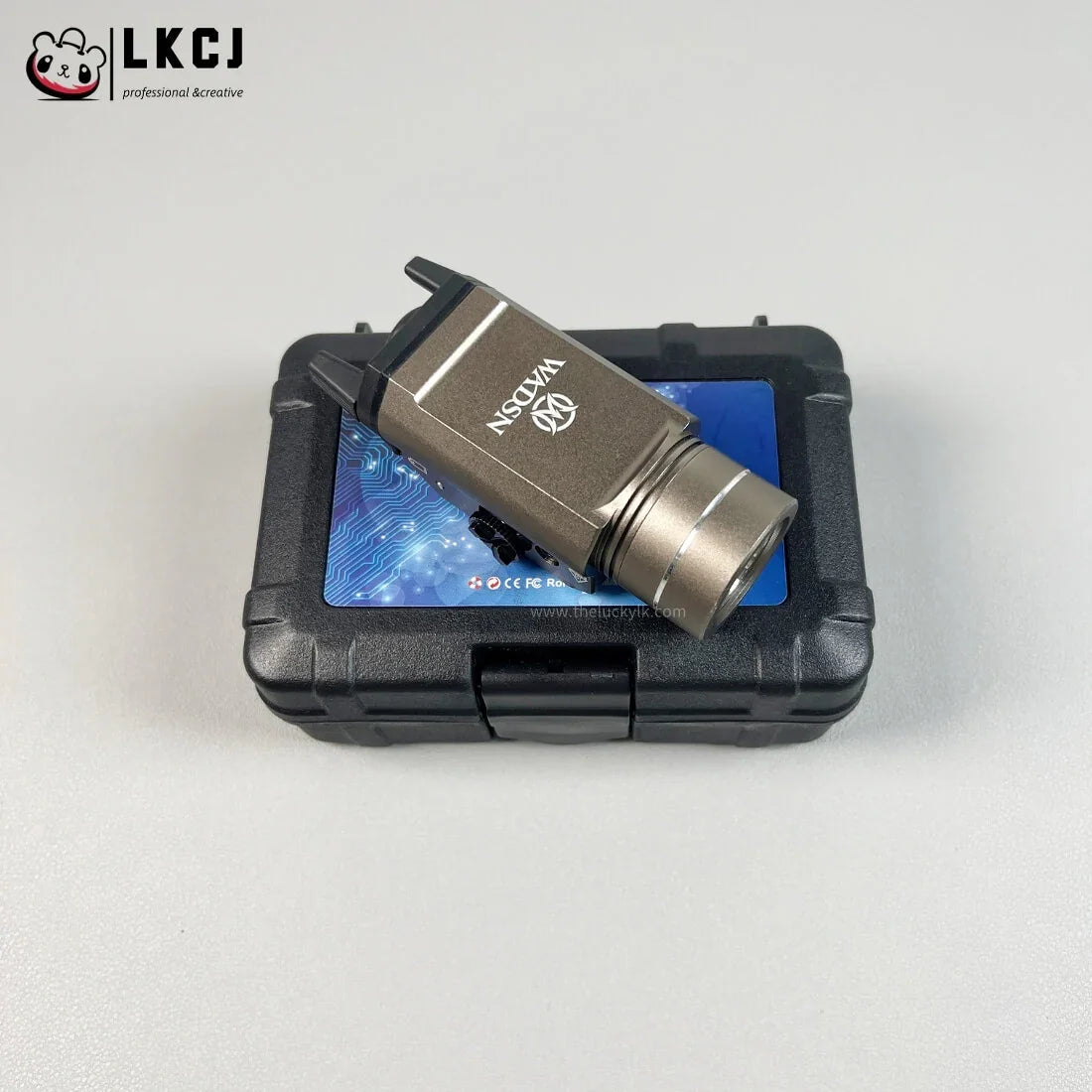 Metal Flashlight With Adjustable Rail LKCJ