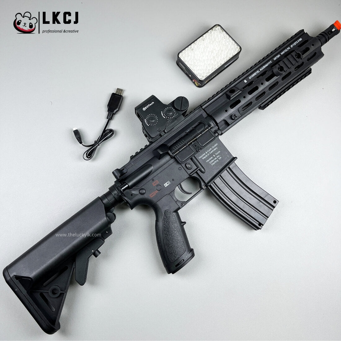 HK416D Gel Blaster With SMR Handguard LKCJ