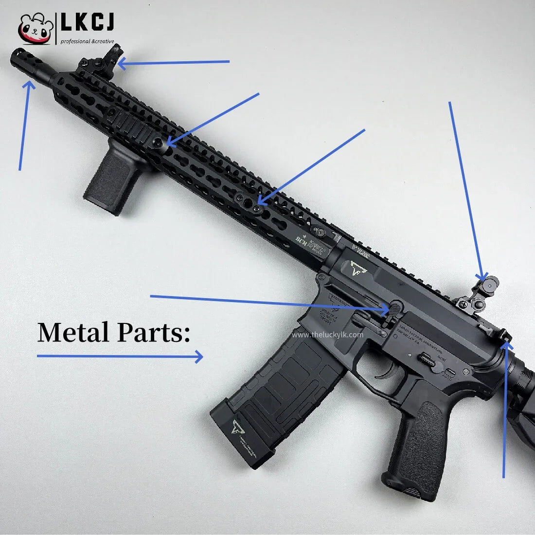 TTI TR1 Gel Blaster With Forward And Backward Movable Bolt