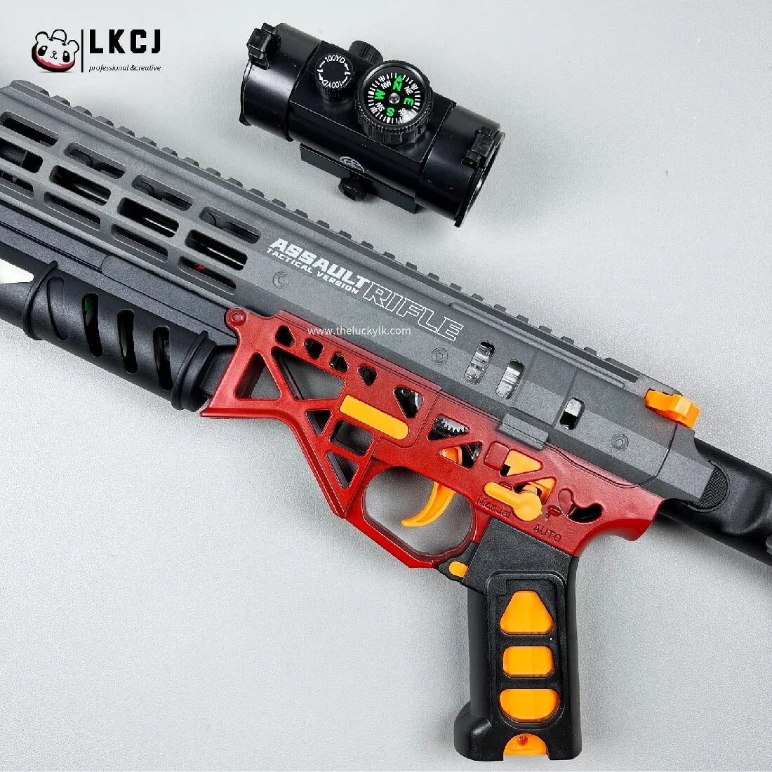 MK6 Gel Blaster With Red Light Effects And Smoke Effects