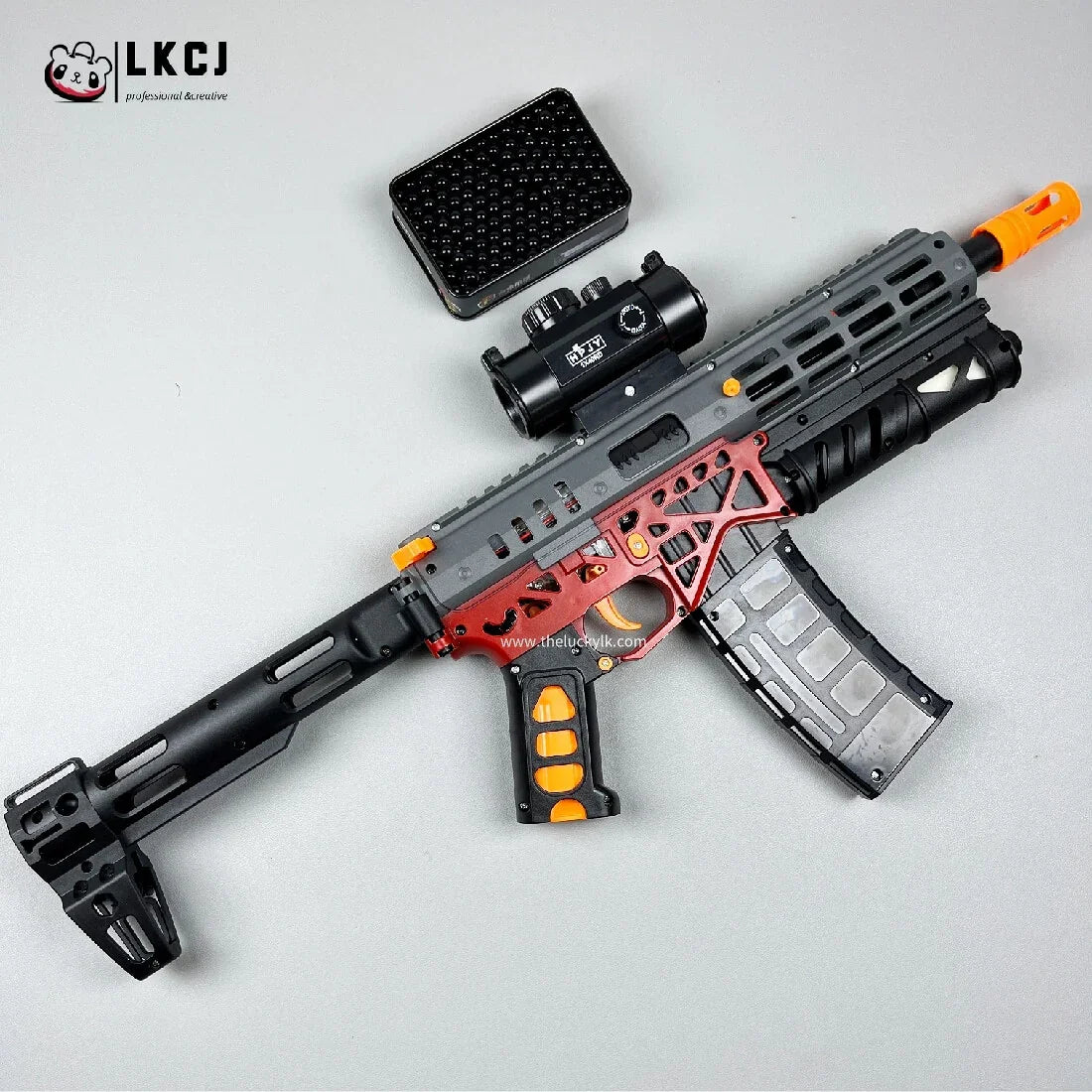 MK6 Gel Blaster With Red Light Effects And Smoke Effects