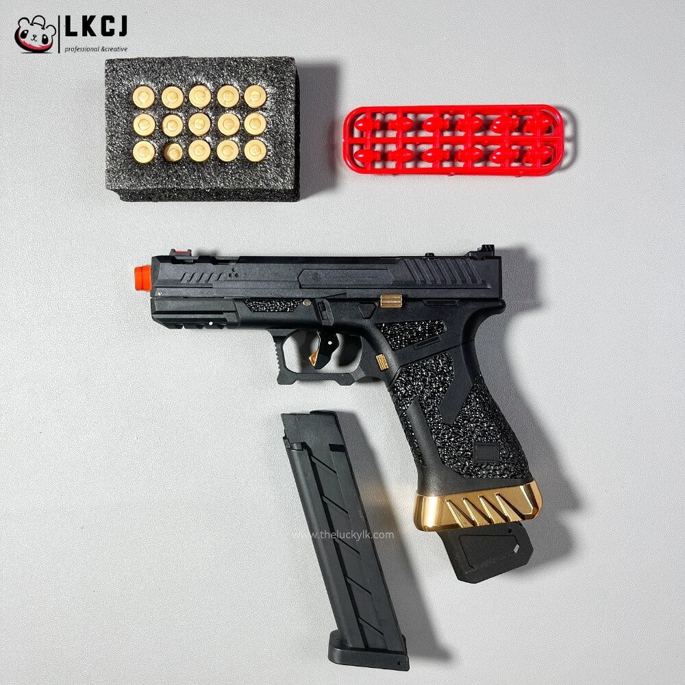 New Feng Liu Pistol Soft Bullet Nerf Toy Gun LKCJ