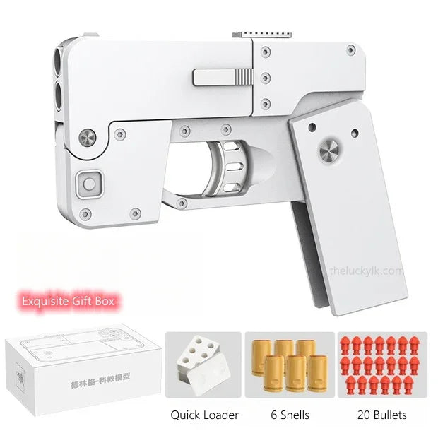 New Creative Foldable Phone Shape Pistol Nerf Toy Gun LKCJ
