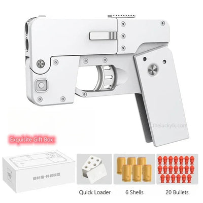 New Creative Foldable Phone Shape Pistol Nerf Toy Gun LKCJ