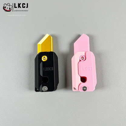 Real 3D Printed Mini 1911 Decompression Model Keychain, Non-launchable LKCJ