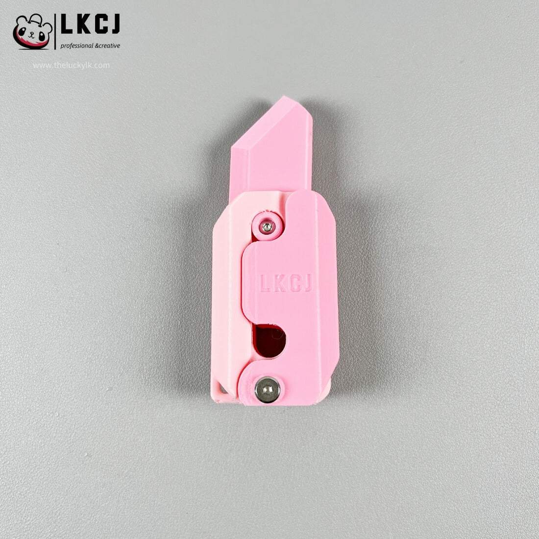 Real 3D Printed Mini 1911 Decompression Model Keychain, Non-launchable LKCJ