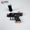 3D Printed Mini Pistol 34 Blowback Dart Blaster Automatic Shell Ejection LKCJ