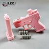 3D Printed Mini Pistol 34 Blowback Dart Blaster Automatic Shell Ejection