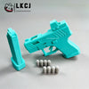 3D Printed Mini Pistol 34 Blowback Dart Blaster Automatic Shell Ejection