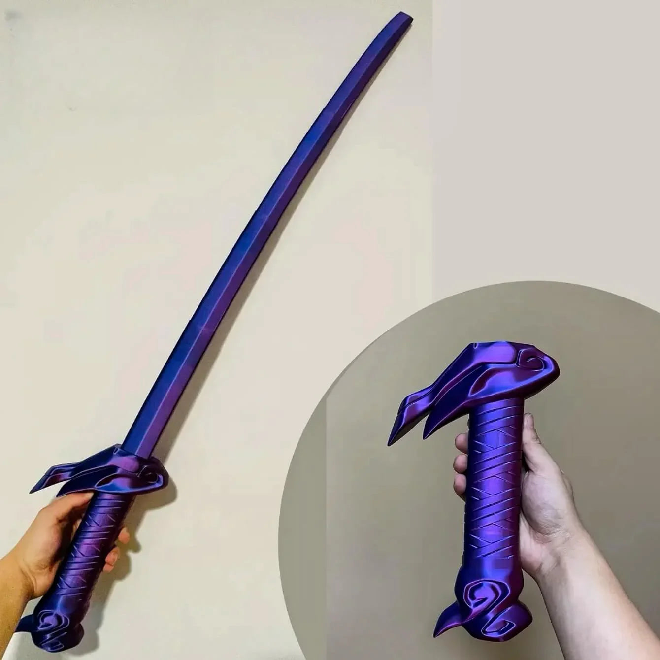 3D Printed Retractable Yasuo Sword-Cos Play LKCJ