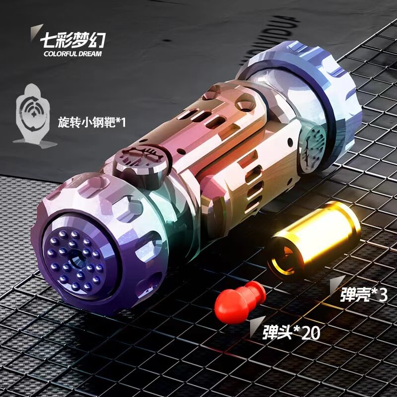 Metal Edc Scepter Fidget Spinner Dart Blaster Toygun