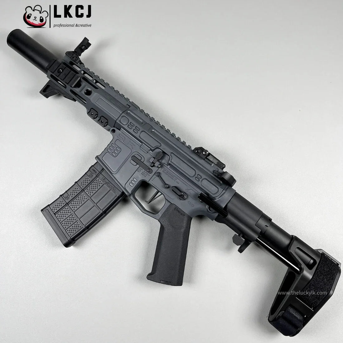 New SLR Precision Shooting Gel Blaster Fast Mode 11.1V Battery Recommended Age 18+ LKCJ