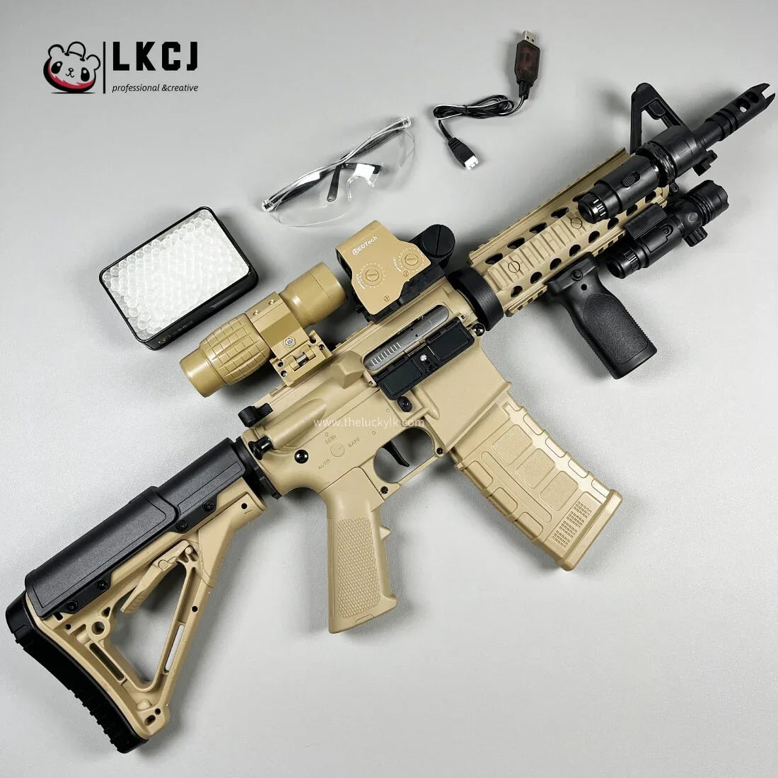 New M4A1 2.0 Gel Blaster High Speed Fire Mode LKCJ