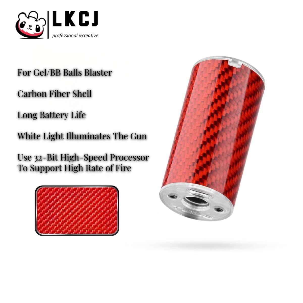 Carbon Fiber Tracer For Gel/BB Balls Blaster 2.0
