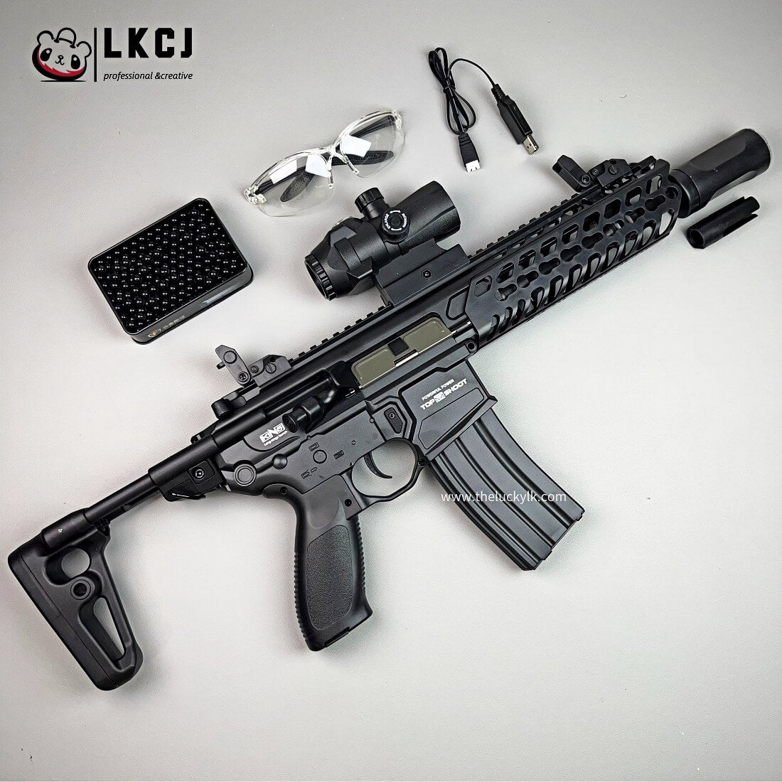 MCX Gel Blaster With Forward And Backward Movable Bolt LKCJ