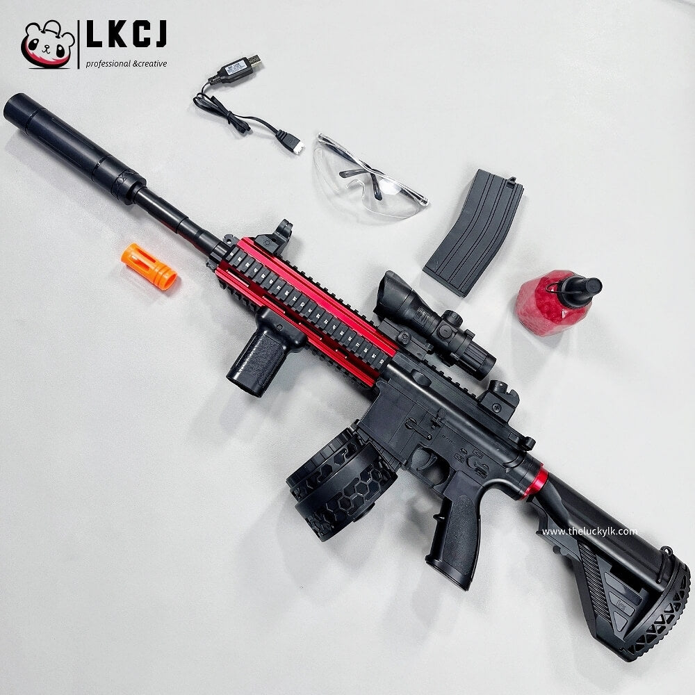 Exquisite Graffiti M416 Gel Blasters 25M Shoot Range With 2 Mags LKCJ