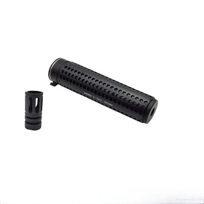 Metal Silencer Adapt To 14 MM Threaded Rod Tip & 19 MM Smooth Tip LKCJ